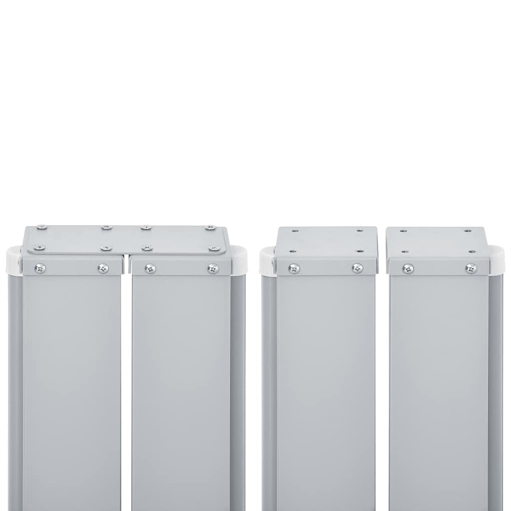 Uvlačiva bočna tenda 120 x 1000 cm antracit