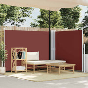 Uvlačiva bočna tenda 140 x 1000 cm smeđa
