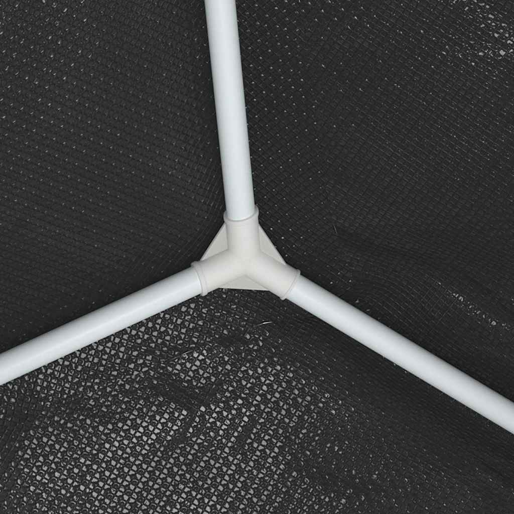 Profesionalni šator za zabave 4 x 6 m antracit 90 g/m²