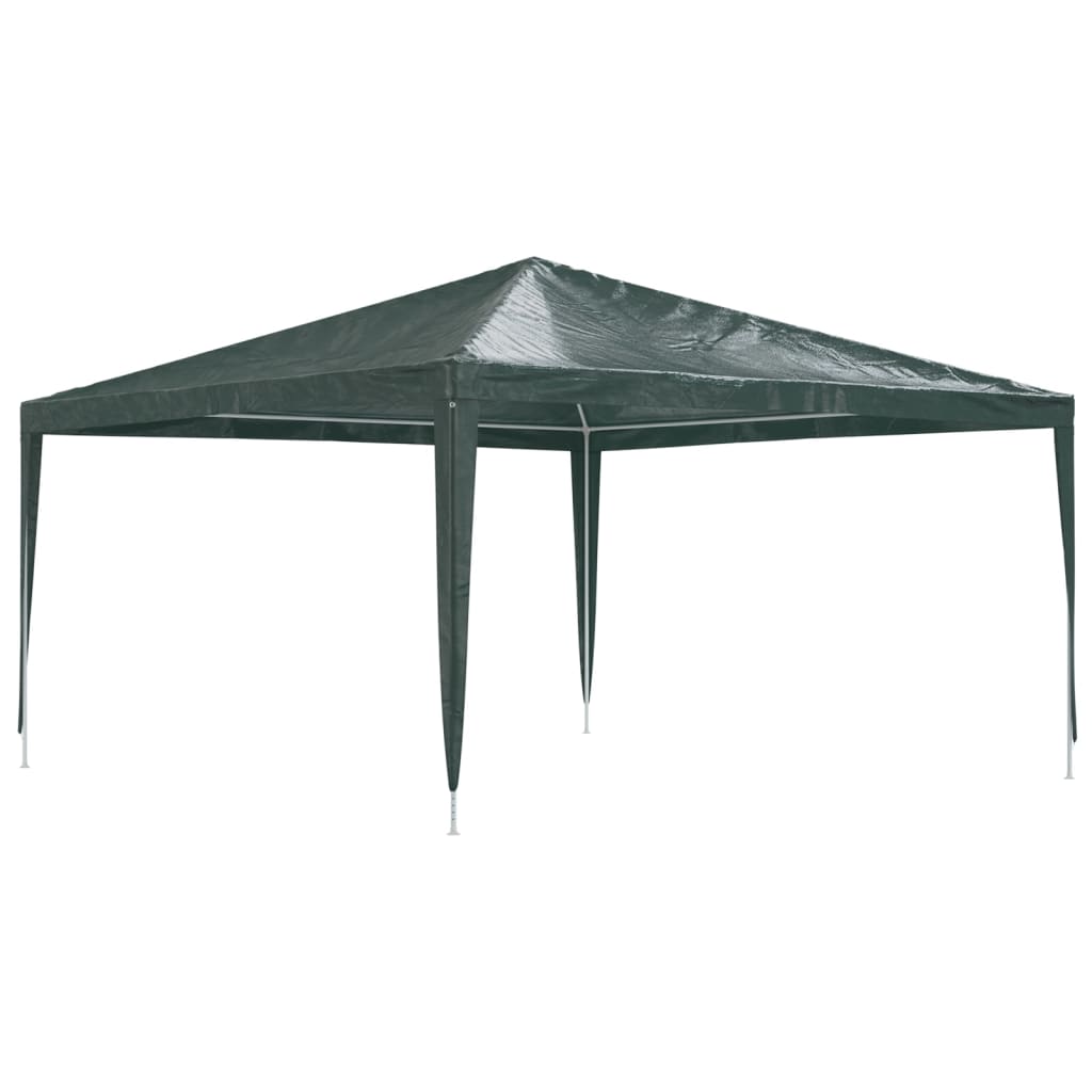 Profesionalni šator za zabave 4 x 4 m zeleni 90 g/m²