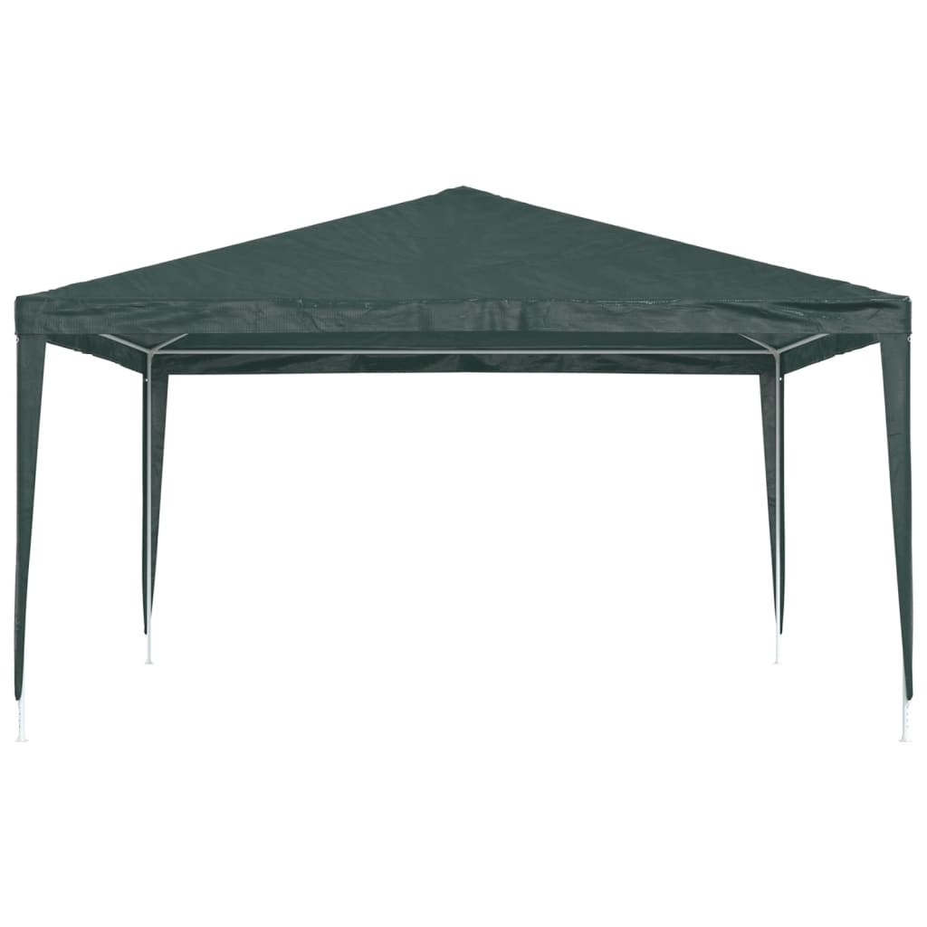Profesionalni šator za zabave 4 x 4 m zeleni 90 g/m²