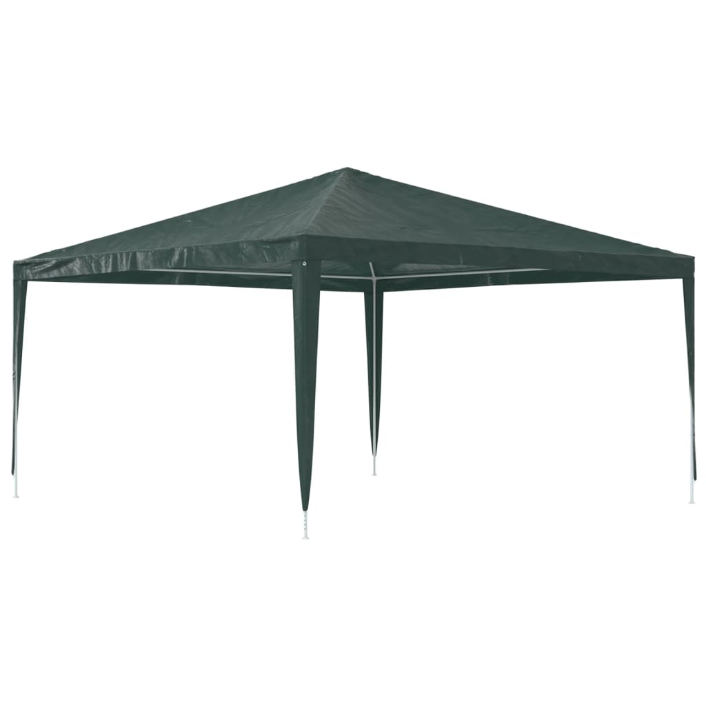 Profesionalni šator za zabave 4 x 4 m zeleni 90 g/m²