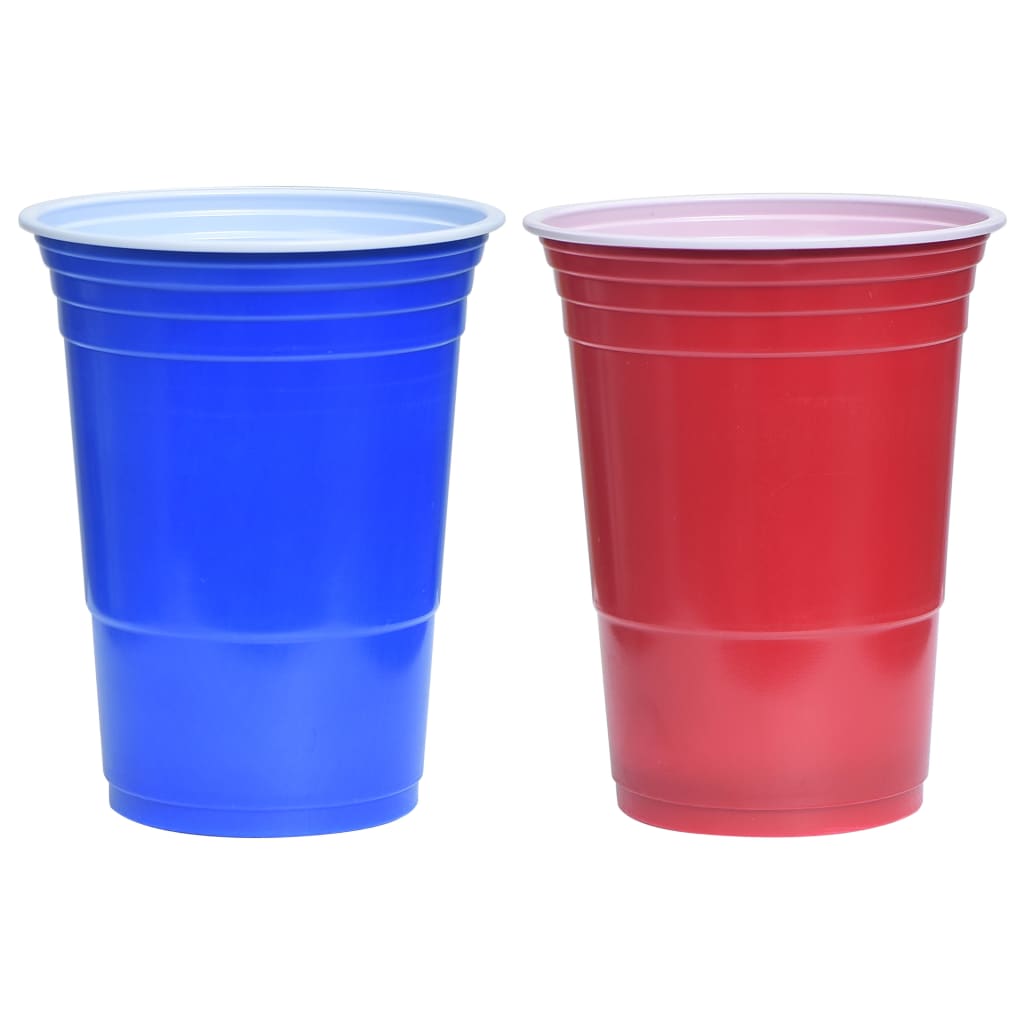 Stolni set za pivski pong 0,5 L plastični