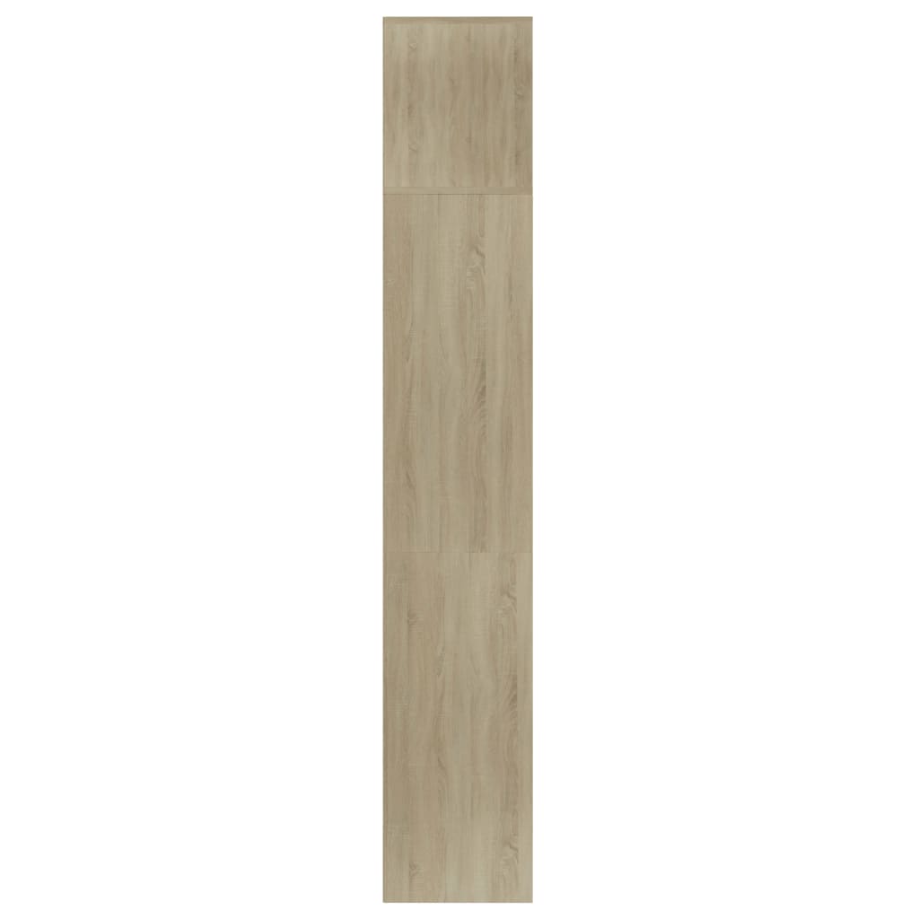 3-dijelni set ormarića za knjige/TV boja hrasta 180x30x180 cm