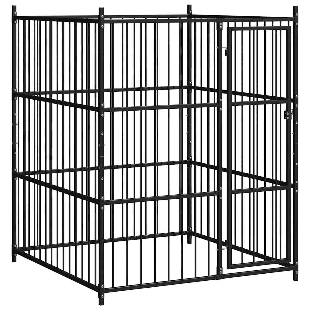 Vanjski kavez za pse 150 x 150 x 185 cm