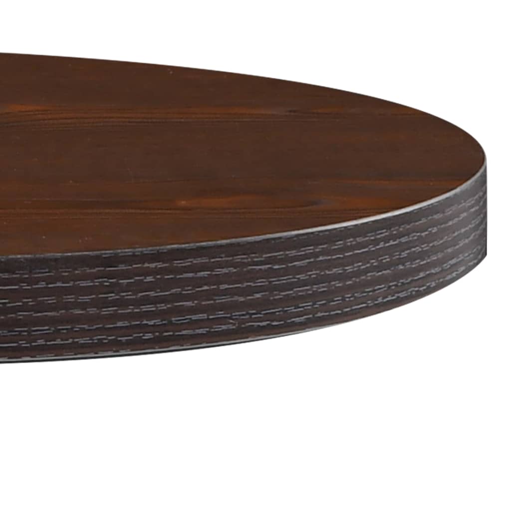 Bistro stol tamnosmeđi 50 cm MDF