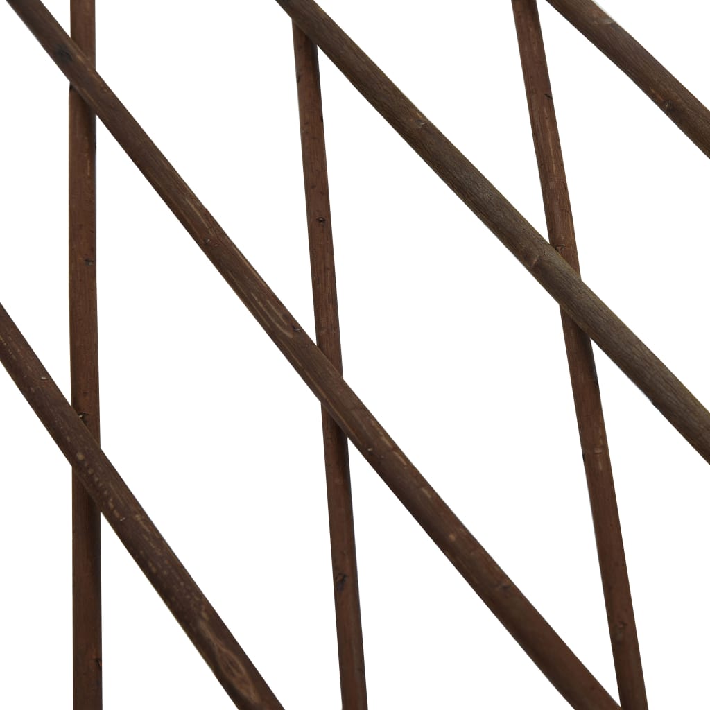 Rešetkaste ograde od vrbe 5 kom 180 x 60 cm