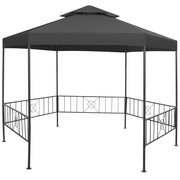Vrtna sjenica 323 x 275 x 265 cm antracit