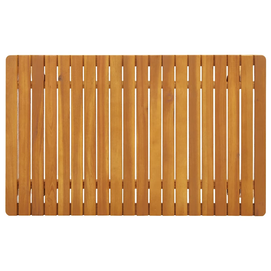 Vrtni stolić za kavu 90 x 55 x 35 cm masivno bagremovo drvo