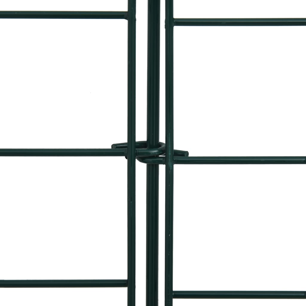 Set vrtnih ograda 77,5 x 64 cm zeleni