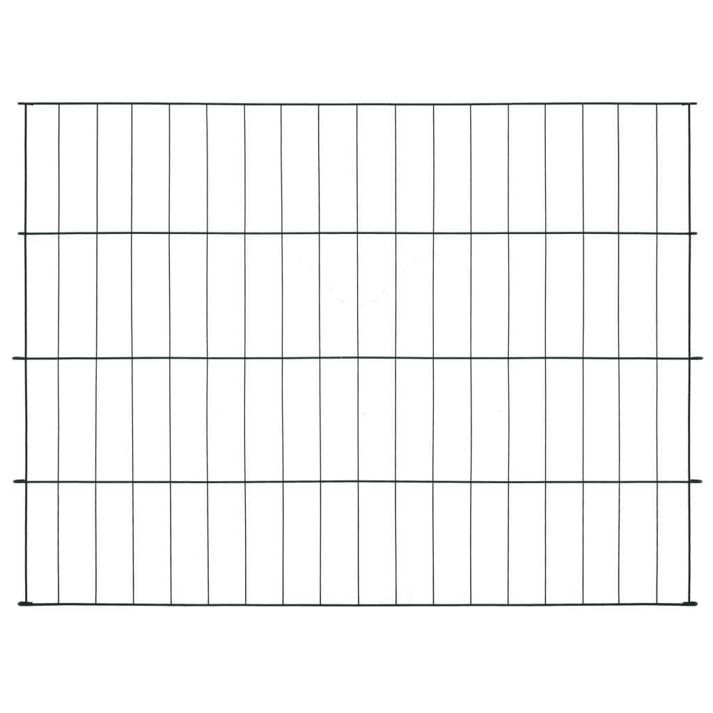 Set vrtnih ograda 115 x 79 cm zeleni