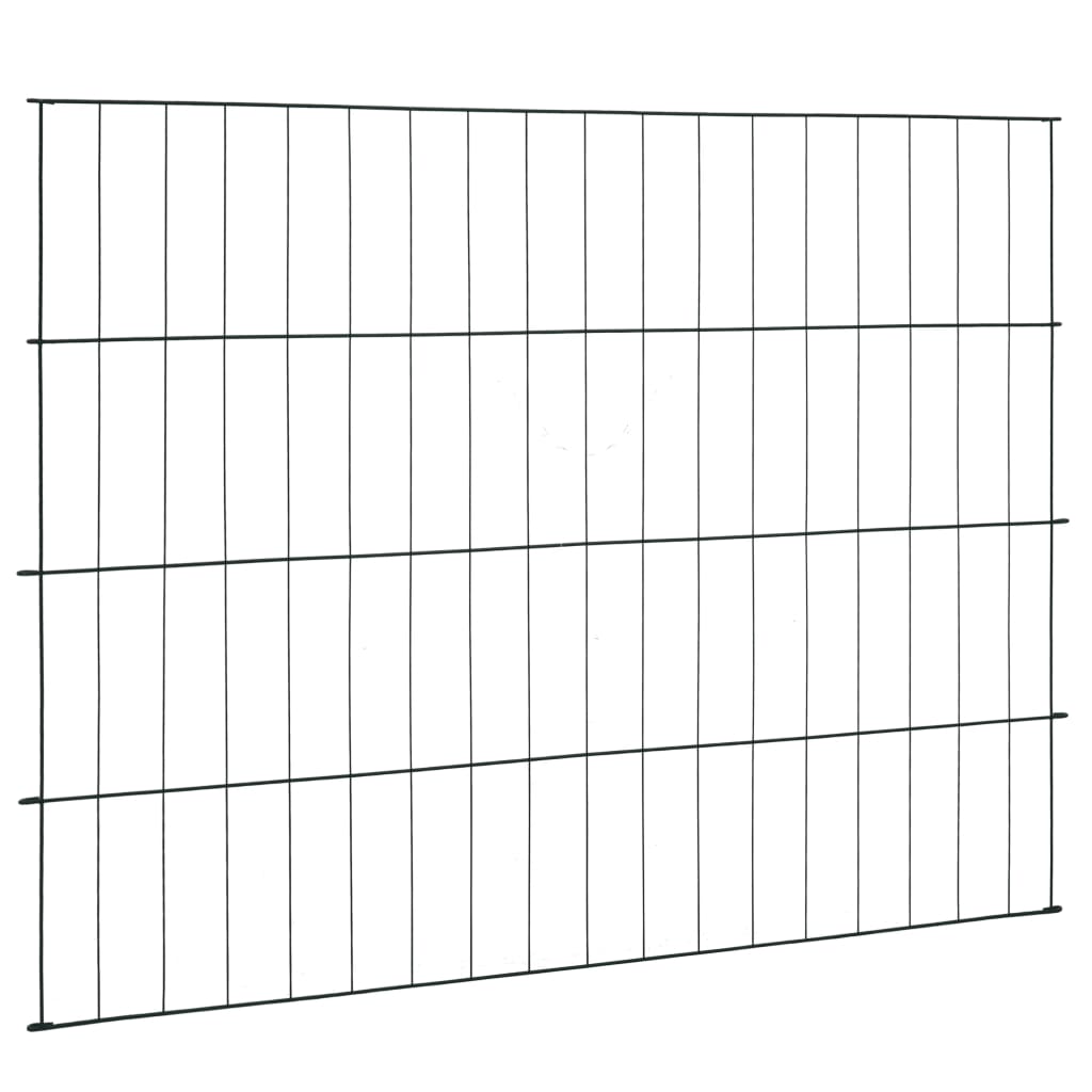 Set vrtnih ograda 115 x 79 cm zeleni