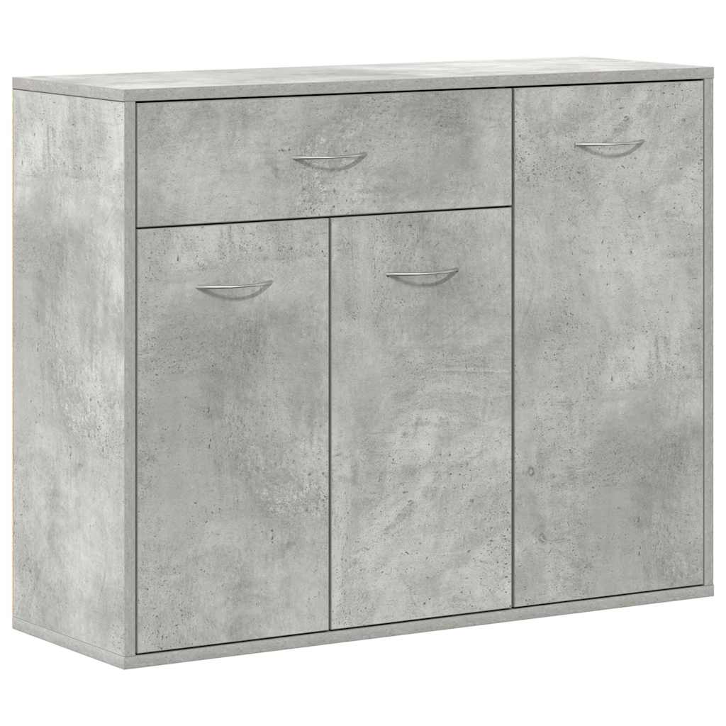 Komoda siva boja betona 88 x 30 x 70 cm od konstruiranog drva