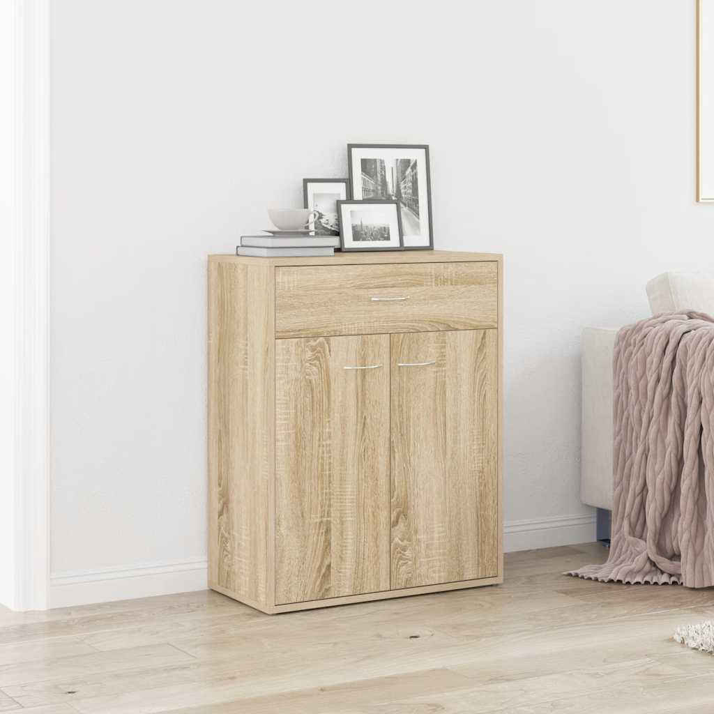 Komoda boja hrasta sonome 60 x 30 x 75 cm od konstruiranog drva