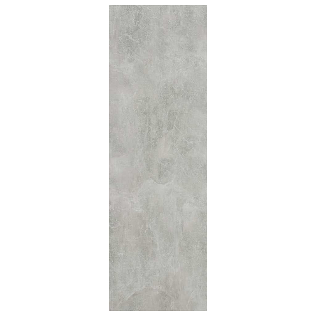 Polica za knjige beton siva 40x24x75 cm konstruirano drvo