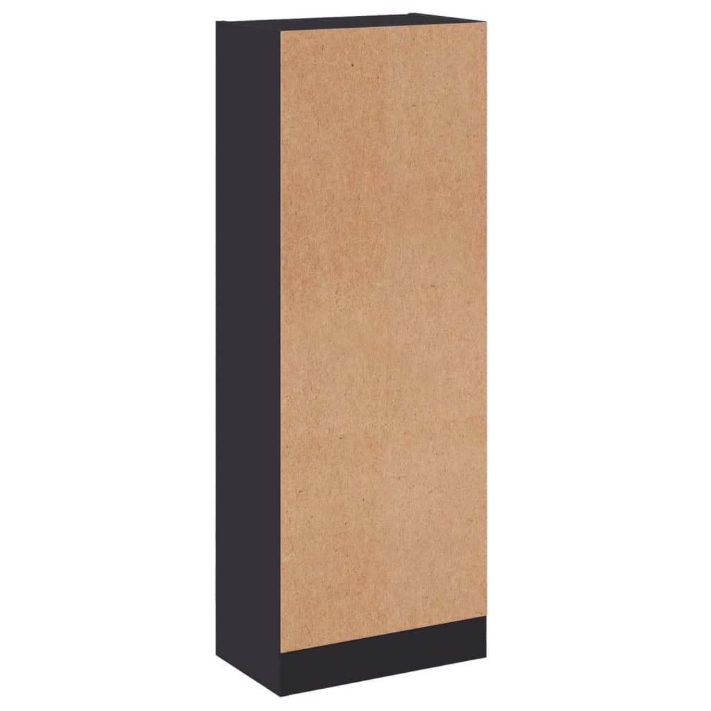 Ormarić za knjige s 3 razine sivi 40x24x109cm konstruirano drvo