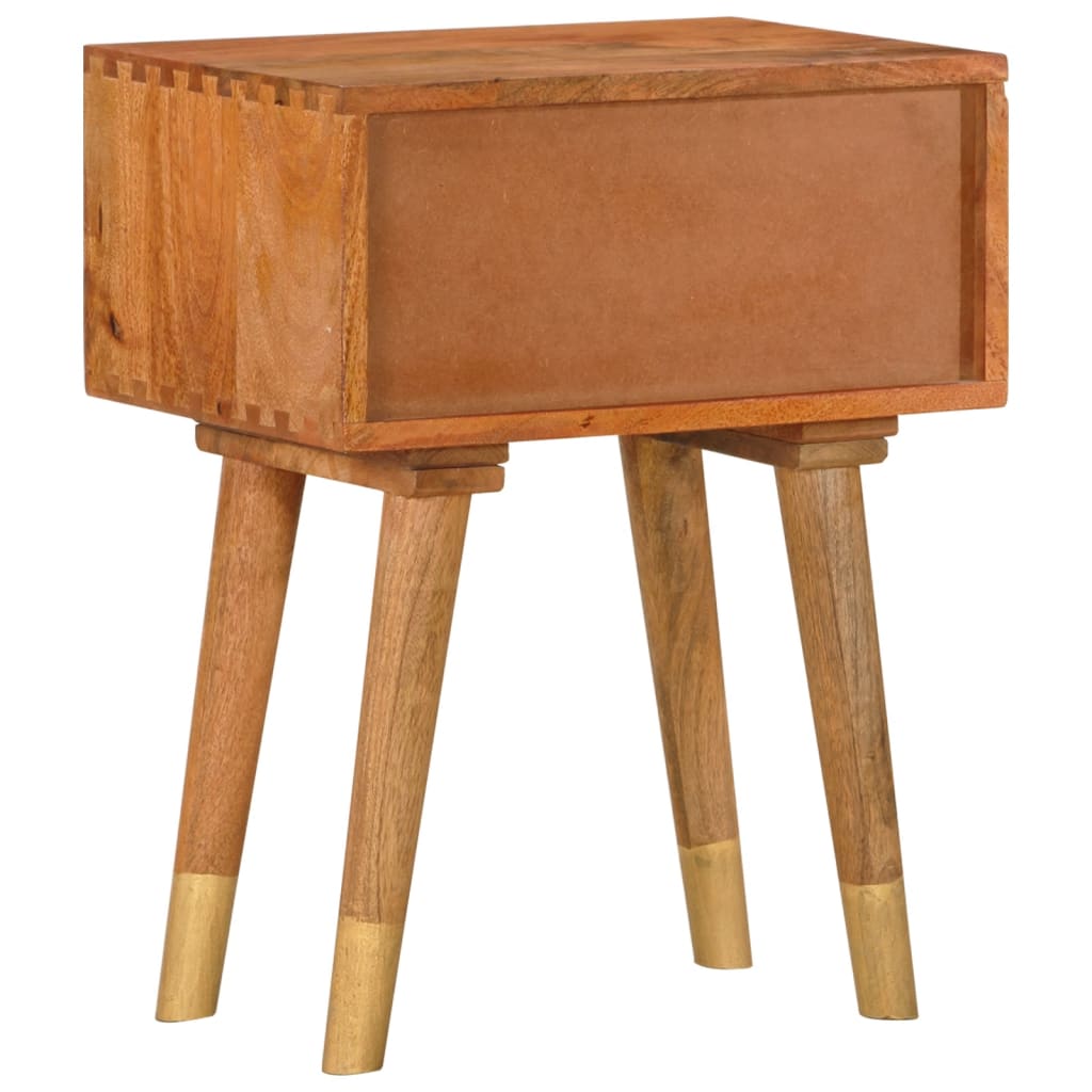 Noćni ormarić od masivnog drva manga 43 x 30 x 58 cm
