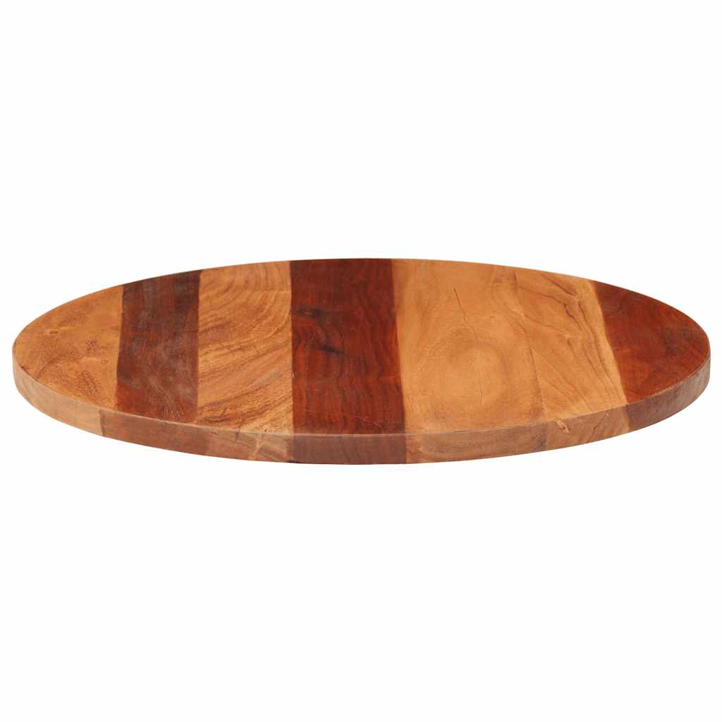 Stolna ploča od masivnog drva bagrema okrugla 25 - 27 mm 60 cm