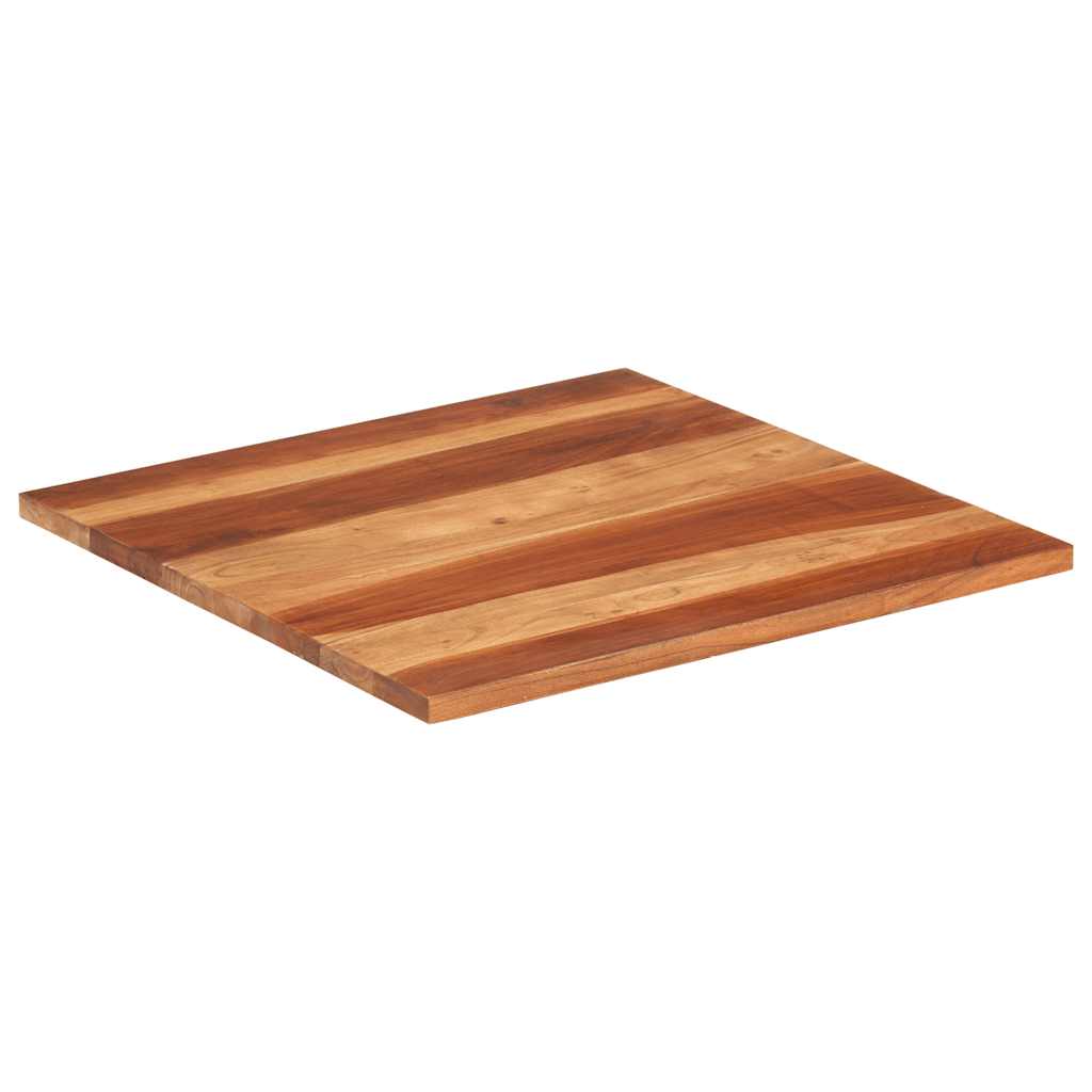 Stolna ploča od masivnog drva bagrema 25 - 27 mm 70 x 70 cm