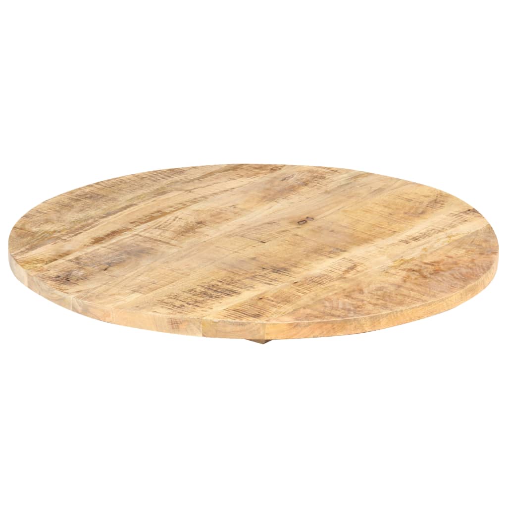 Stolna ploča od masivnog drva manga okrugla 25 - 27 mm 60 cm
