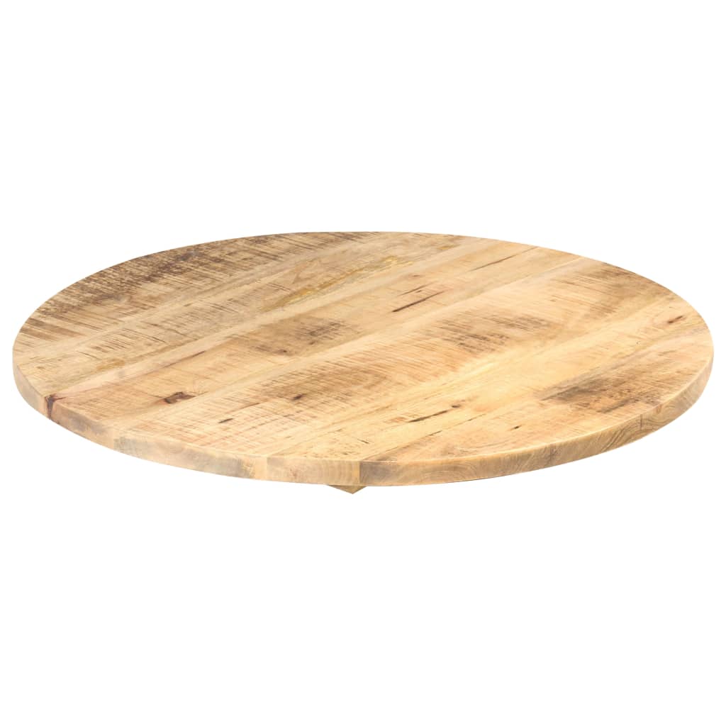 Stolna ploča od masivnog drva manga okrugla 25 - 27 mm 80 cm