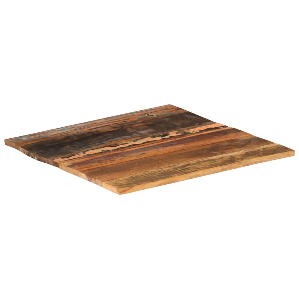 Četvrtasta stolna ploča 60x60 cm 15 - 16 mm od obnovljenog drva