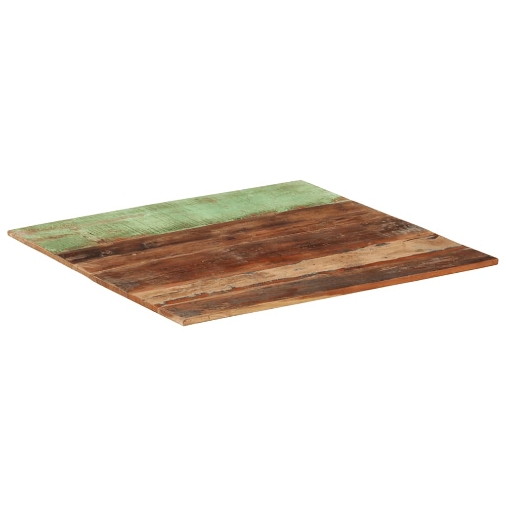 Četvrtasta stolna ploča 80x80 cm 15 - 16 mm od obnovljenog drva