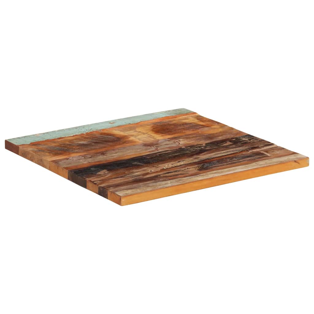 Četvrtasta stolna ploča 60x60 cm 25 - 27 mm od obnovljenog drva