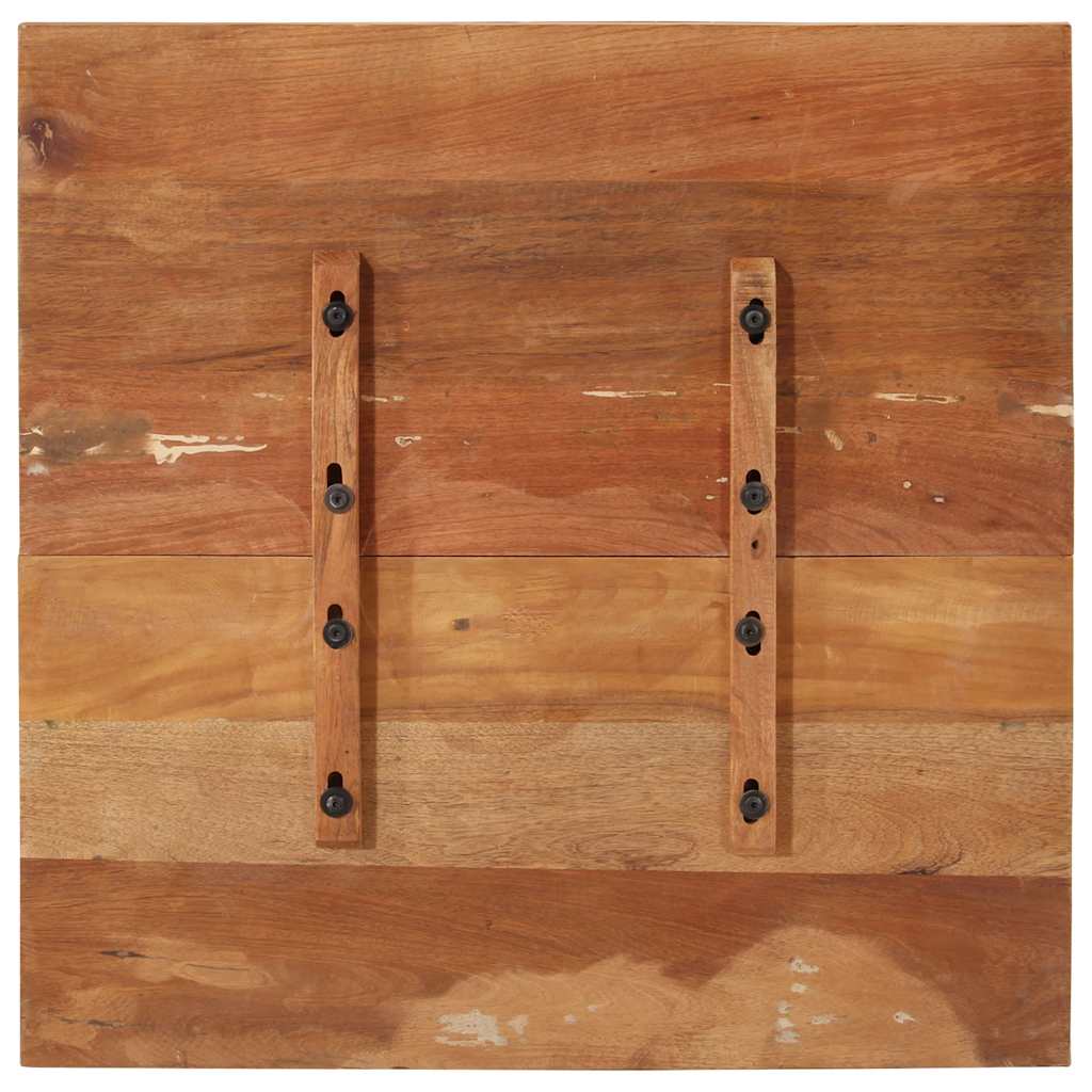 Četvrtasta stolna ploča 70x70 cm 25 - 27 mm od obnovljenog drva