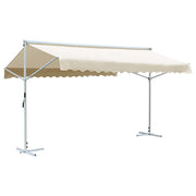 Samostojeća tenda 500 x 300 cm krem