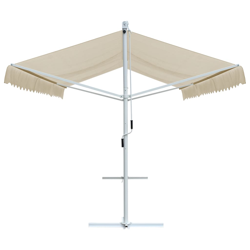 Samostojeća tenda 500 x 300 cm krem