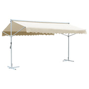 Samostojeća tenda 600 x 300 cm krem