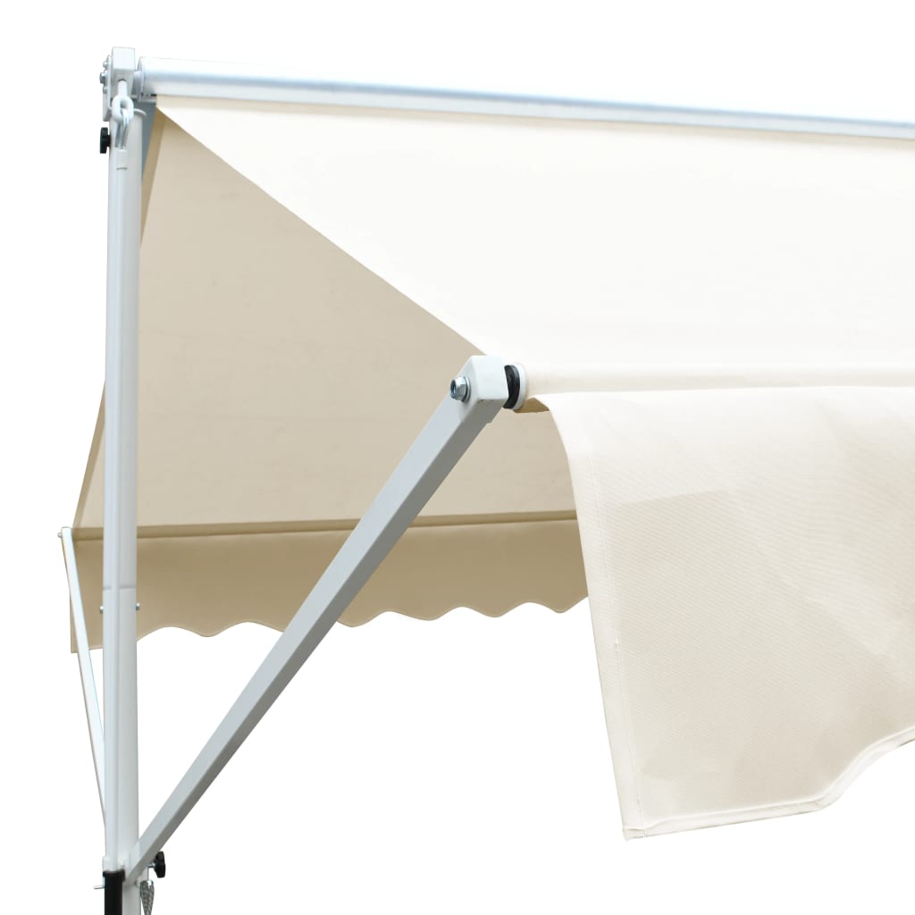 Samostojeća tenda 600 x 300 cm krem