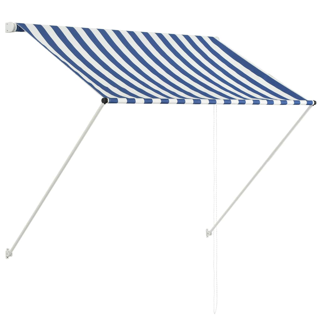 Tenda na uvlačenje 100 x 150 cm plavo-bijela