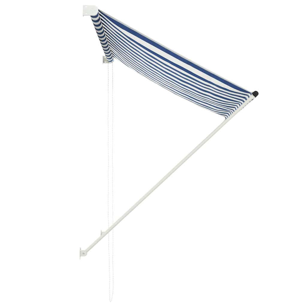 Tenda na uvlačenje 100 x 150 cm plavo-bijela