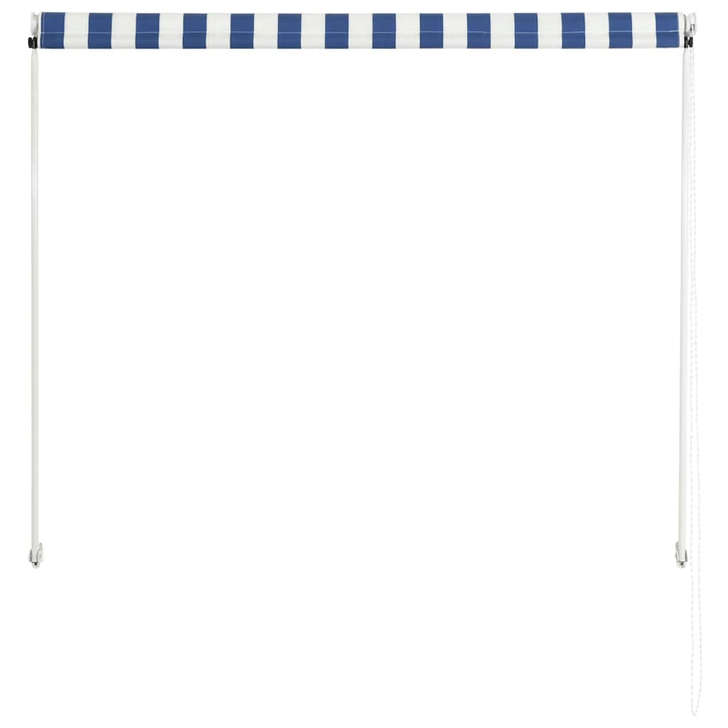 Tenda na uvlačenje 100 x 150 cm plavo-bijela