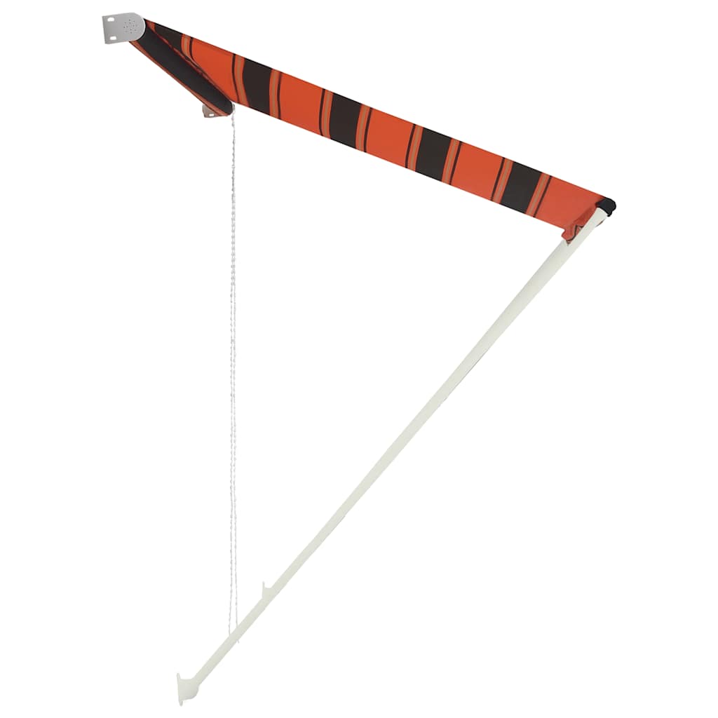 Tenda na uvlačenje 200 x 150 cm narančasto-smeđa
