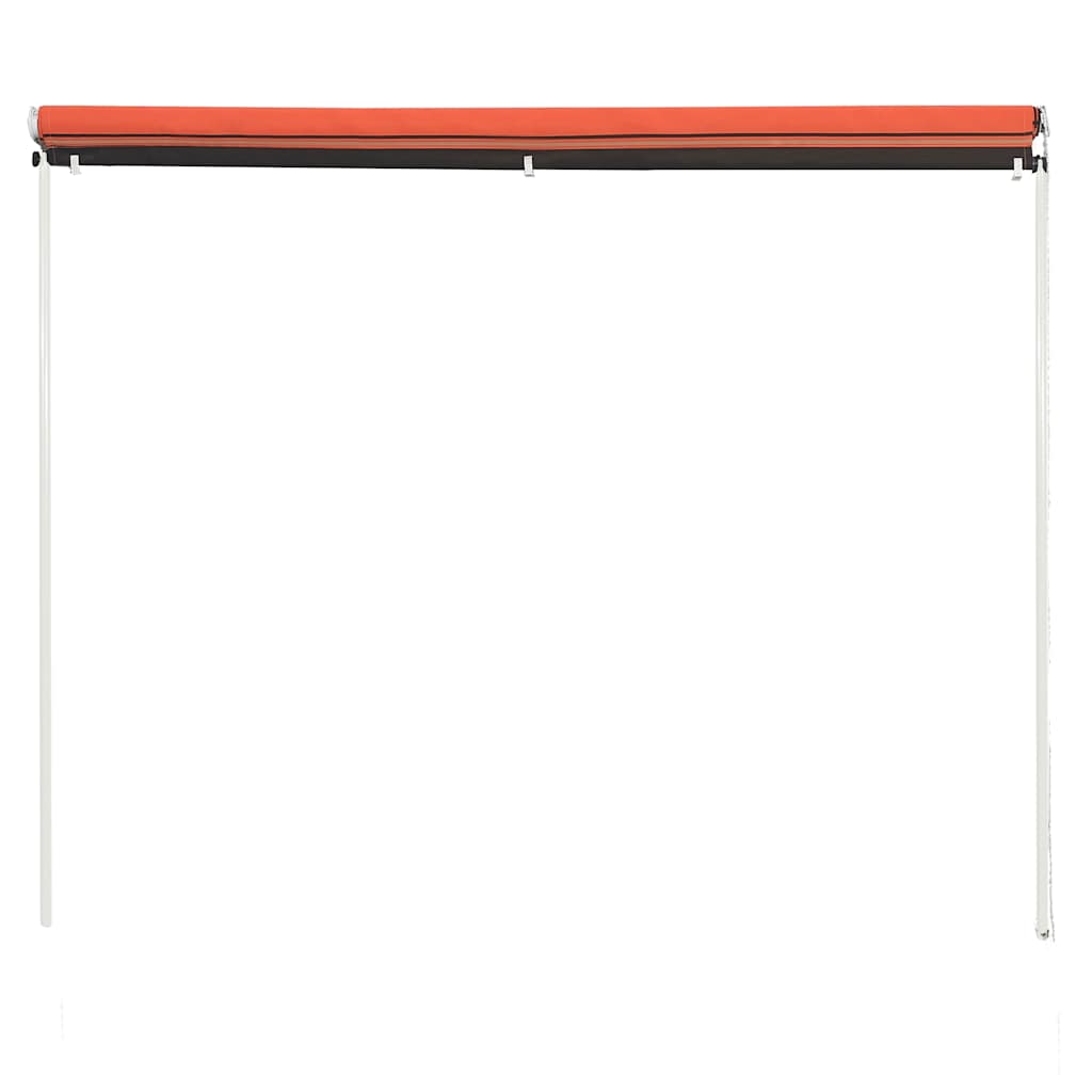 Tenda na uvlačenje 350 x 150 cm narančasto-smeđa
