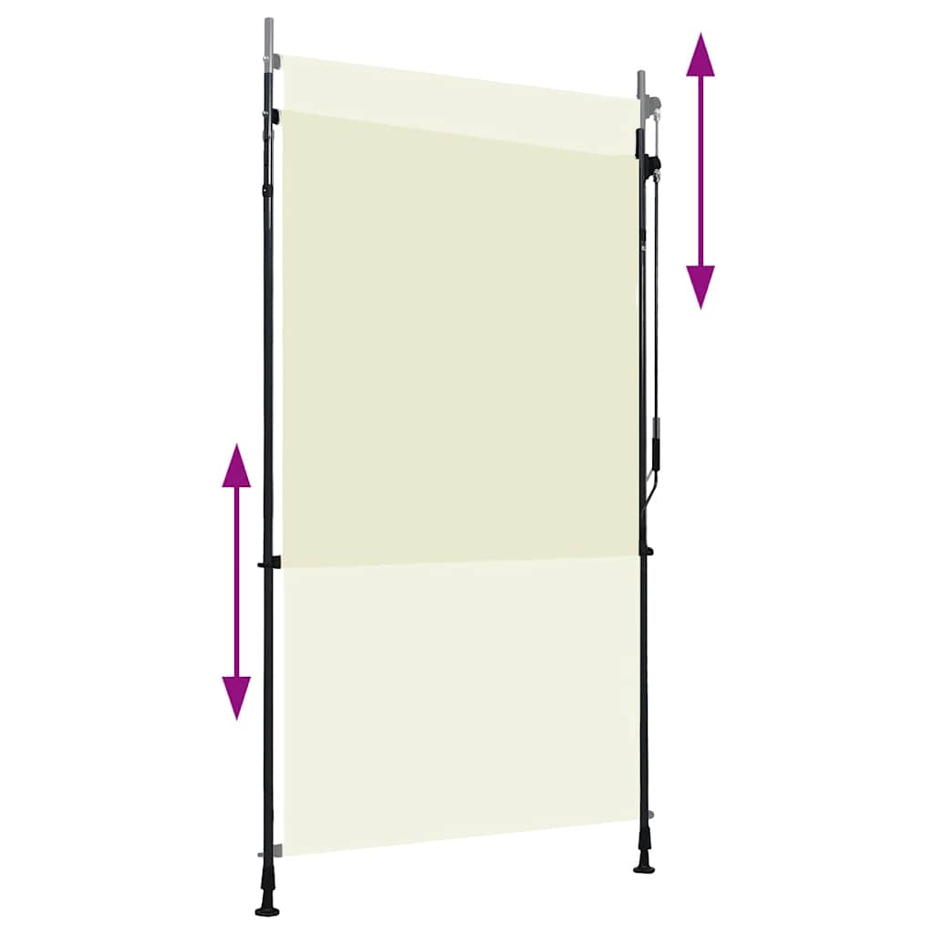Vanjska roleta 120 x 270 cm krem