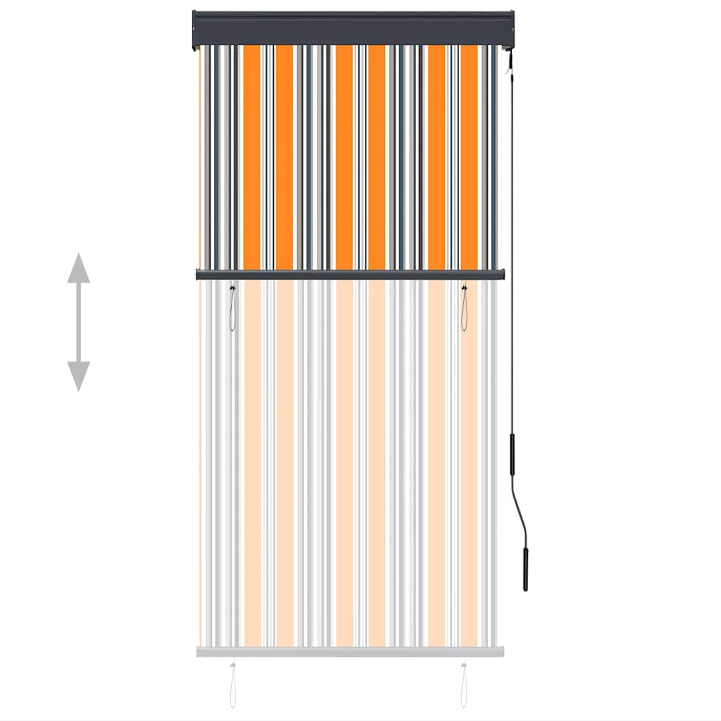 Vanjska roleta 80 x 250 cm žuto-bijela