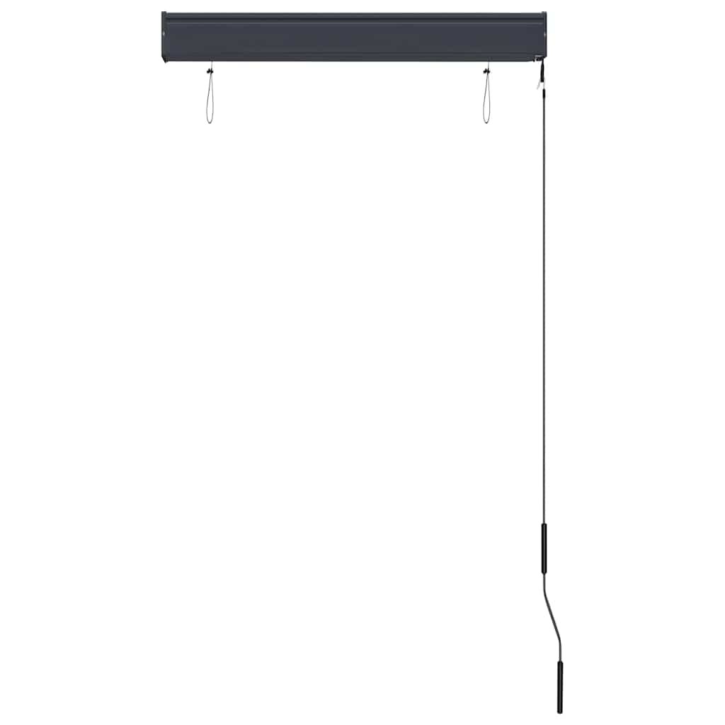 Vanjska roleta 80 x 250 cm bijelo-narančasta