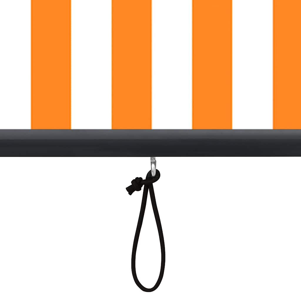 Vanjska roleta 80 x 250 cm bijelo-narančasta