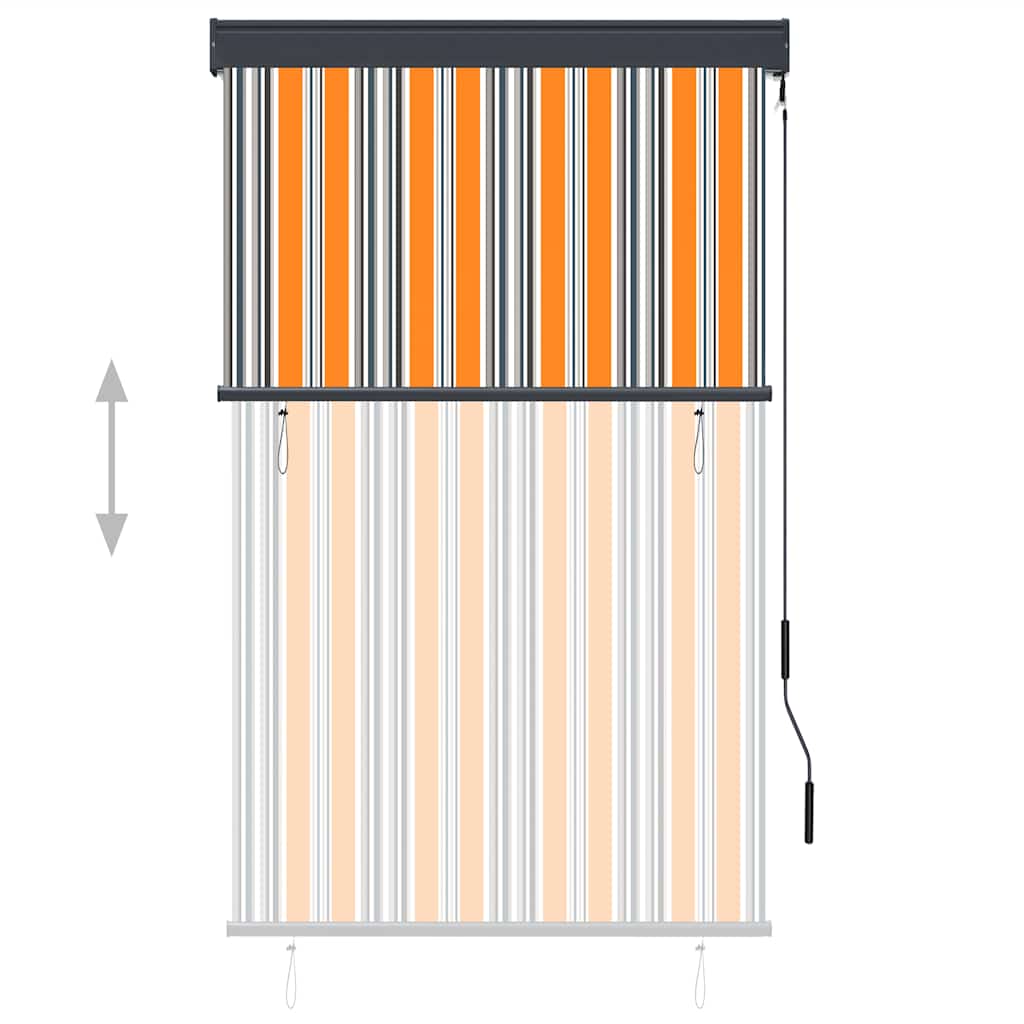 Vanjska roleta 100 x 250 cm žuto-bijela