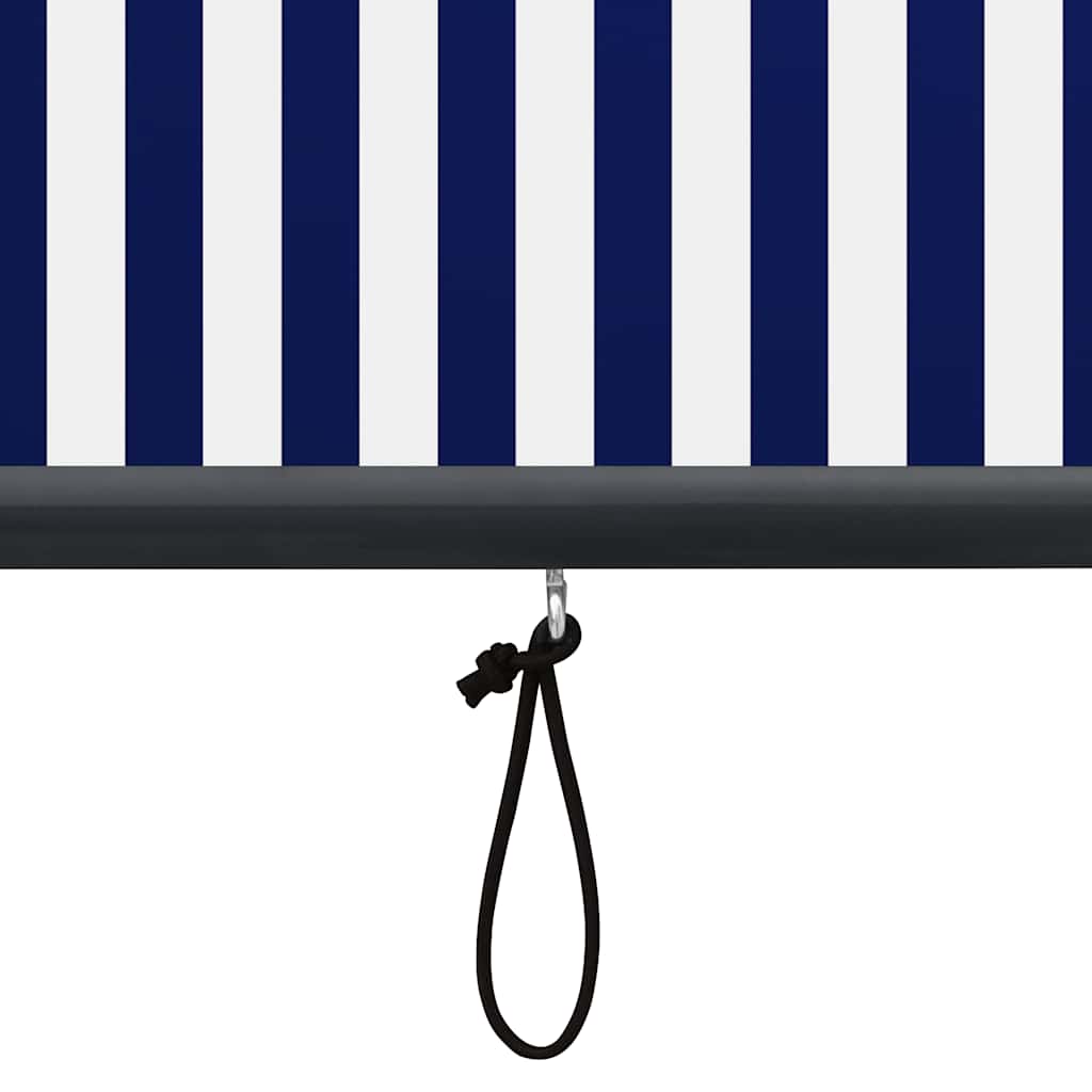 Vanjska roleta 140 x 250 cm plavo-bijela