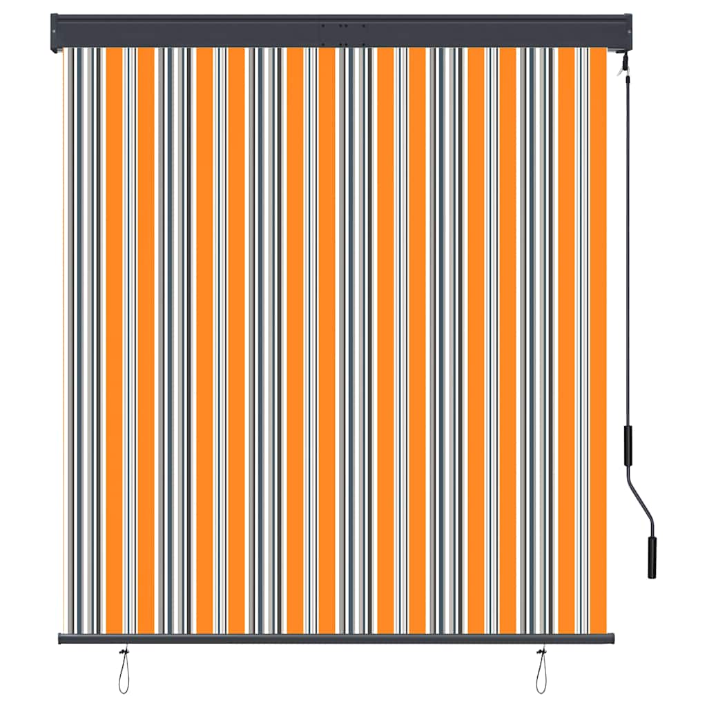Vanjska roleta 140 x 250 cm žuto-bijela
