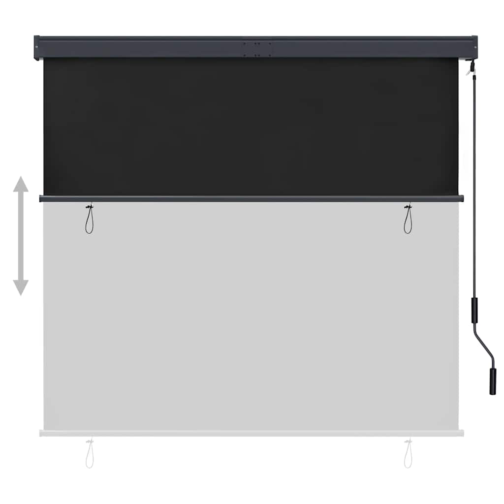 Vanjska roleta 160 x 250 cm antracit