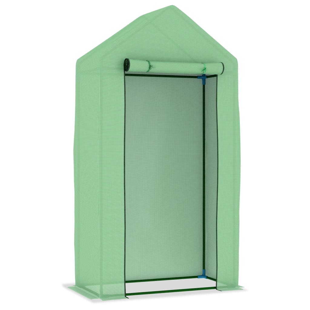 Plastenik s čeličnim okvirom 0,5 m² 1 x 0,5 x 1,9 m