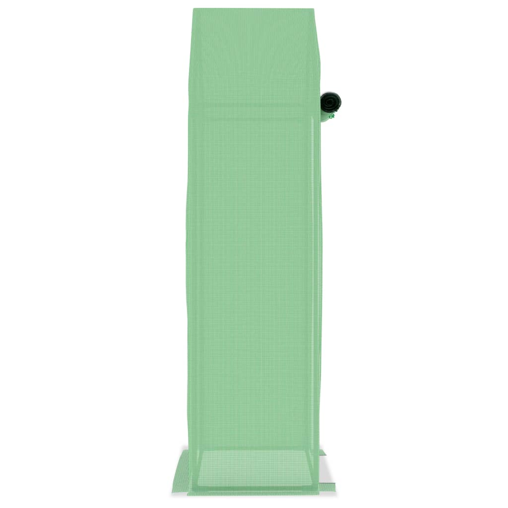Plastenik s čeličnim okvirom 0,5 m² 1 x 0,5 x 1,9 m