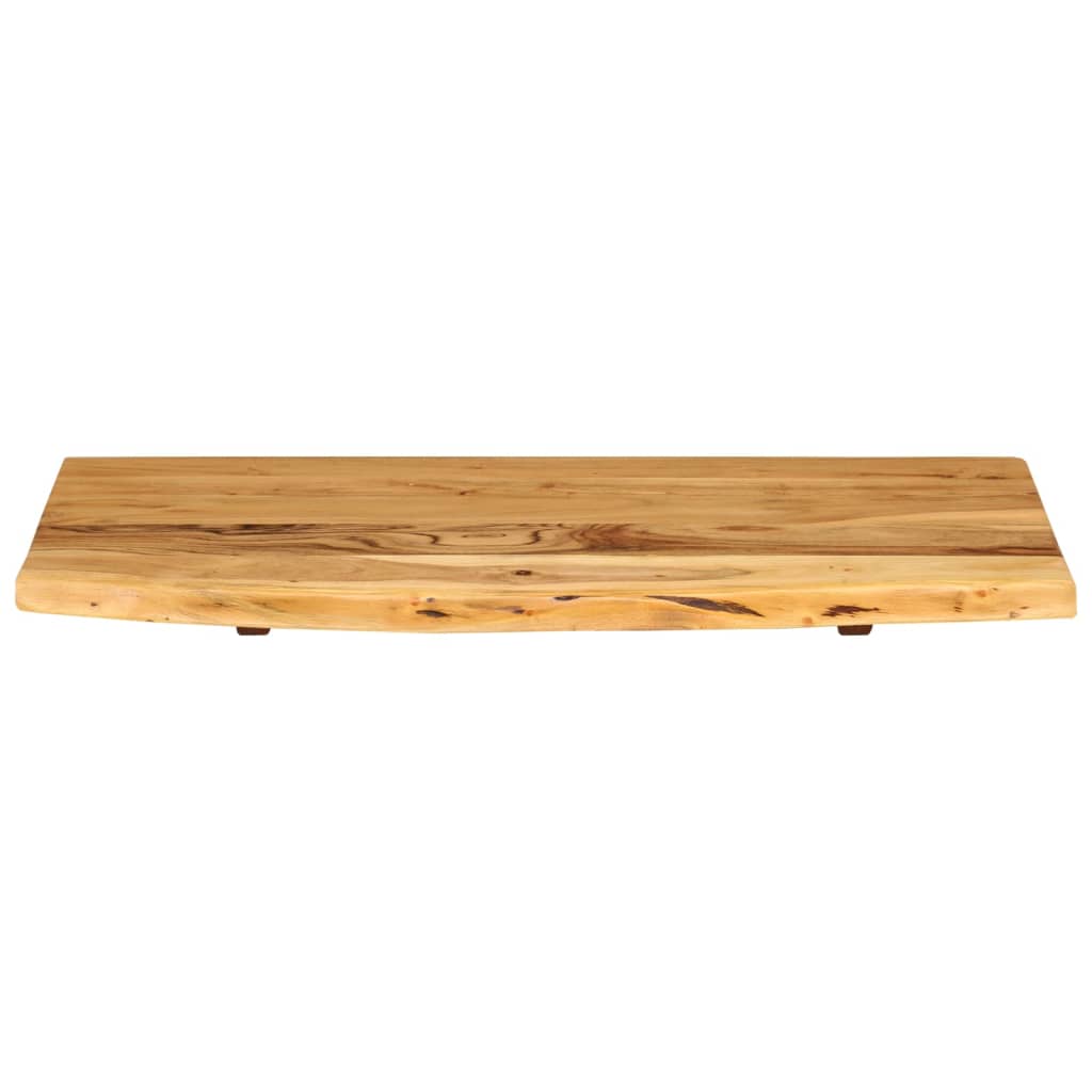 Vrh za kupaonski ormarić od bagremovog drva 80x52x2,5 cm