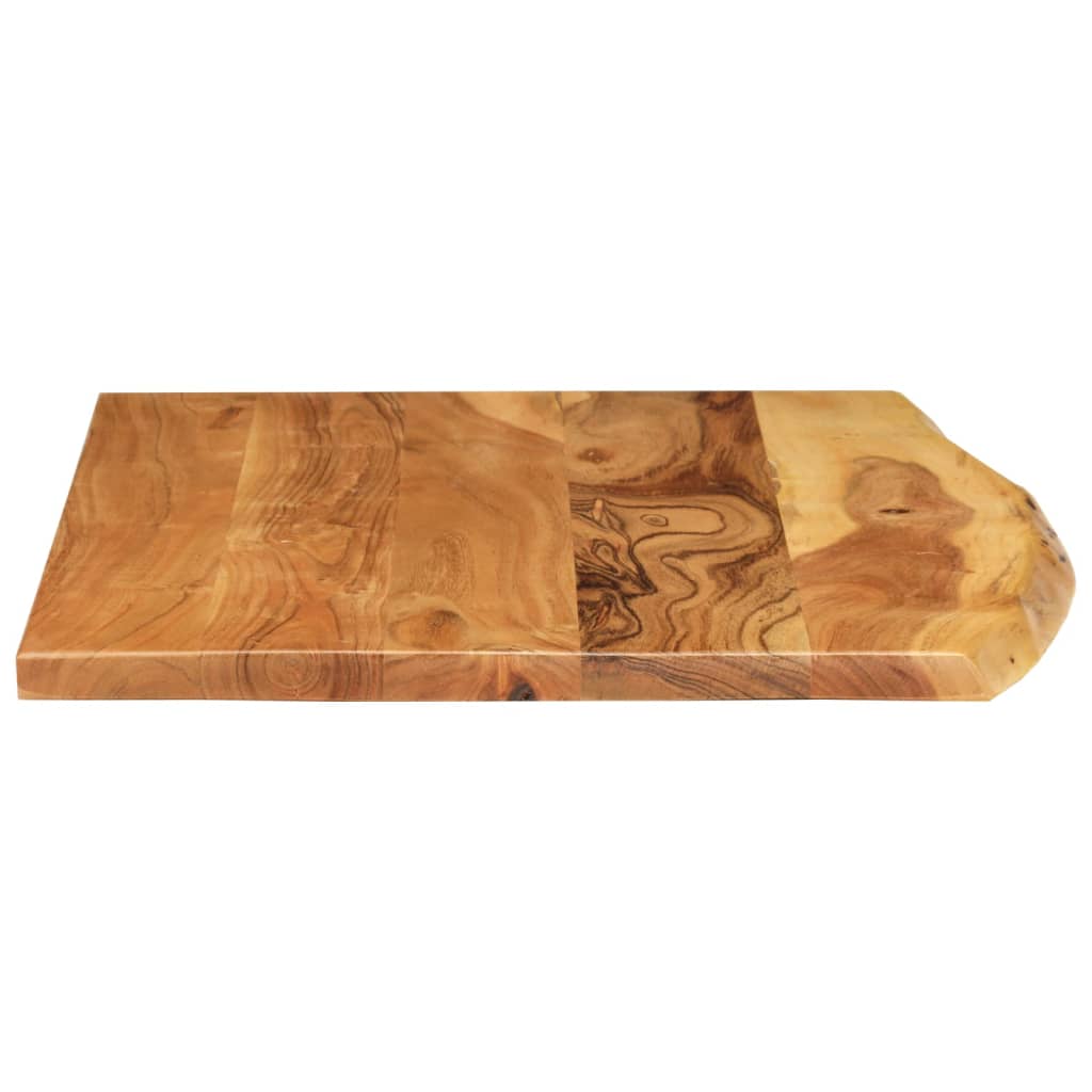 Vrh za kupaonski ormarić od bagremovog drva 80x52x2,5 cm